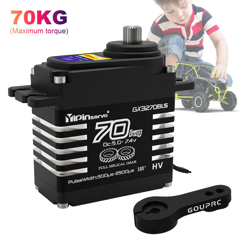 Rc Hobby Motors - 1/2PCS 70KG Grote Koppel Borstelloze Motor