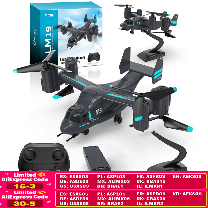 Hobby Rc Quadcopters - LM19 Afstandsbediening Helikopter Drone 480P Camera