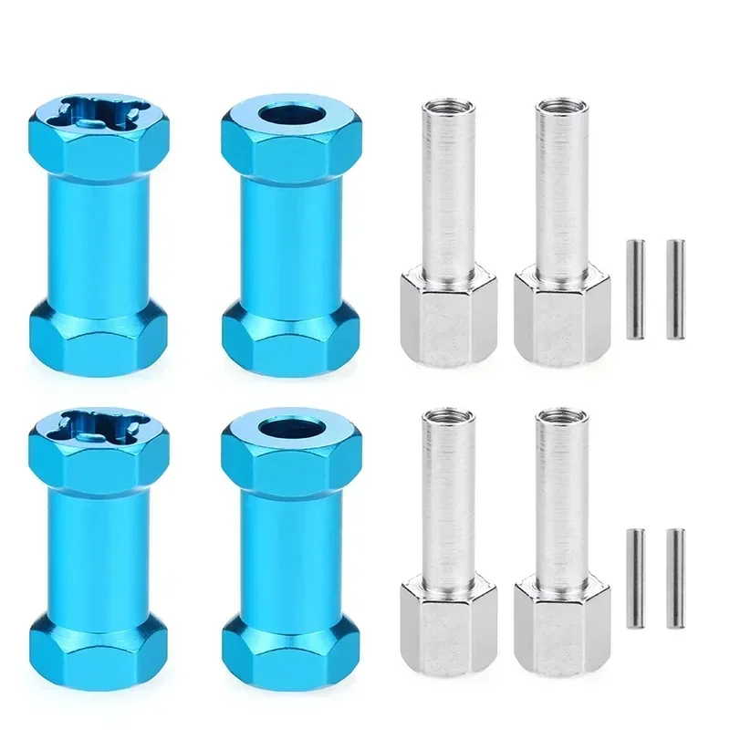 Wheel Hex Adapter - 4 Stuks Dikte 15mm/20mm/25mm/Verlengstukken 12mm Hex