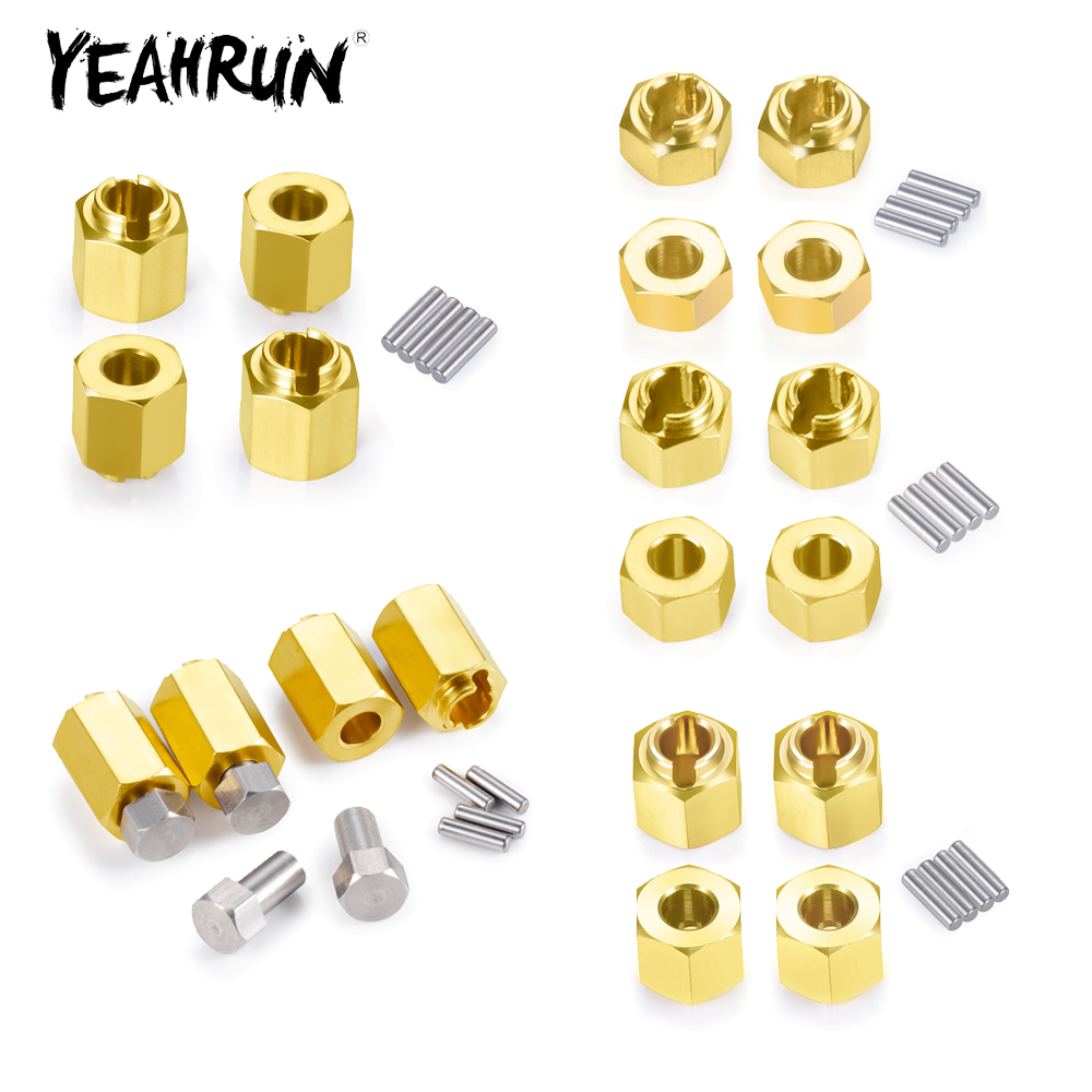 Wheel Hex Adapter - YEAHRUN Messing Wiel Hex Hub Extenders