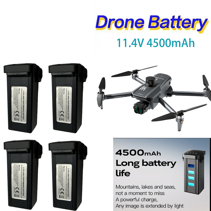 Hobby Rc Quadcopters - 11.4V 4500mAh Intelligente Lipo Batterij Voor