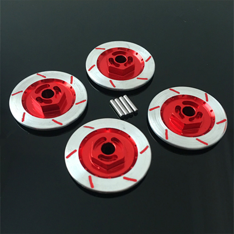 Wheel Hex Adapter - X12A-4PCS Aluminium Alloy Remschijf Wielvelgrand Box