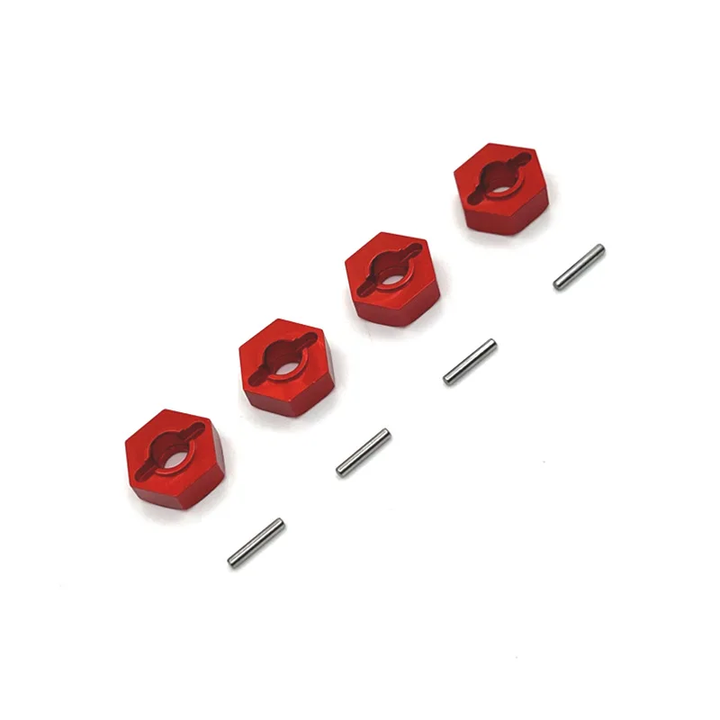 Wheel Hex Adapter - 4 stuks Metalen 12mm Wiel Hex
