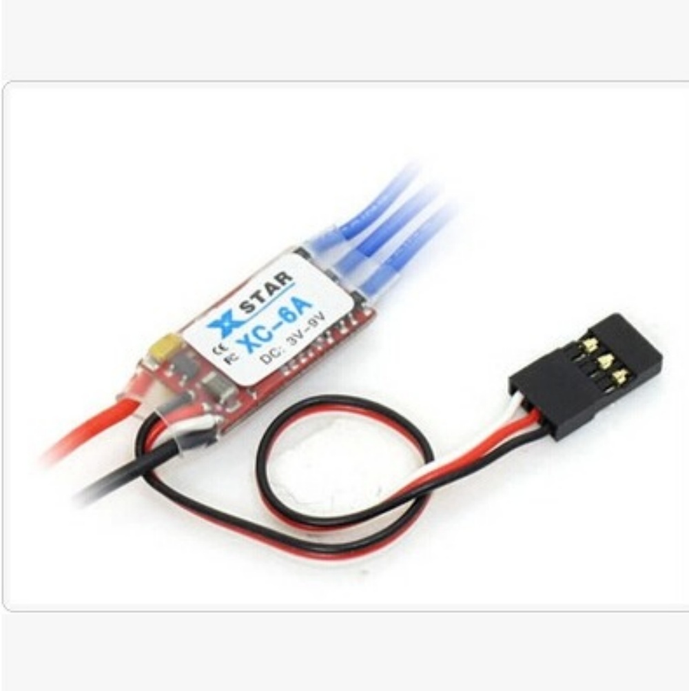 Rc Hobby Motors - FATJAY XC-6A Borstelloze ESC 6A 1-2S
