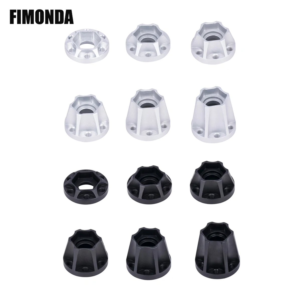 Wheel Hex Adapter - Aluminium Wiel Hex Hub 6/9/12/15/18/21mm voor