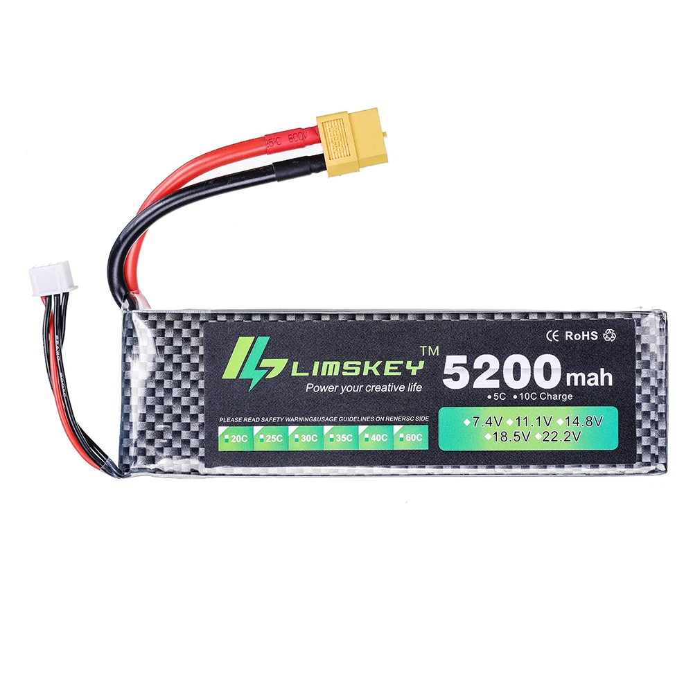 Limskey Power batterij 7.4V 52 - Hobby Rc Quadcopters recensie en prijs