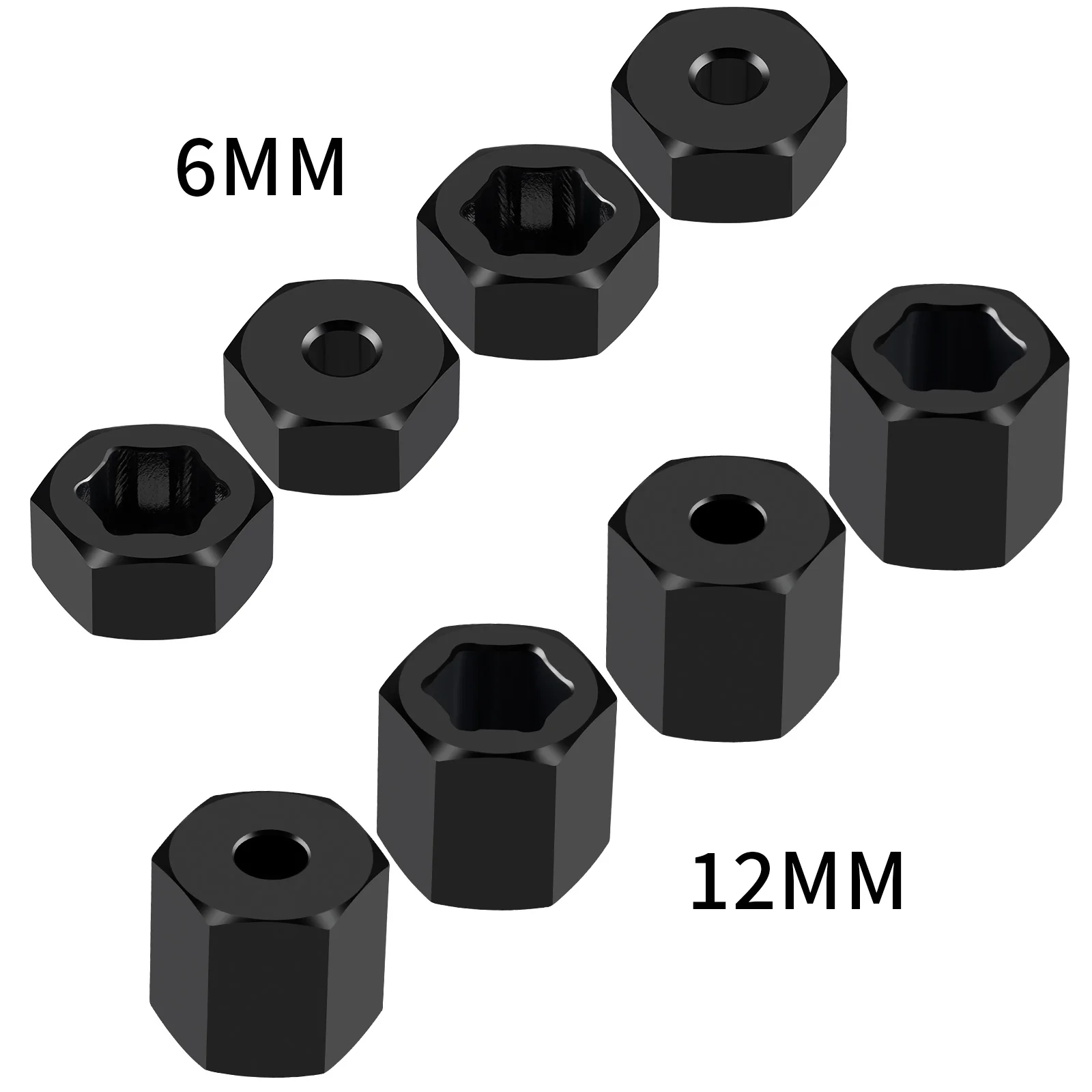 AXSPEED 4 Stuks Aluminium 7mm  - Wheel Hex Adapter recensie en prijs