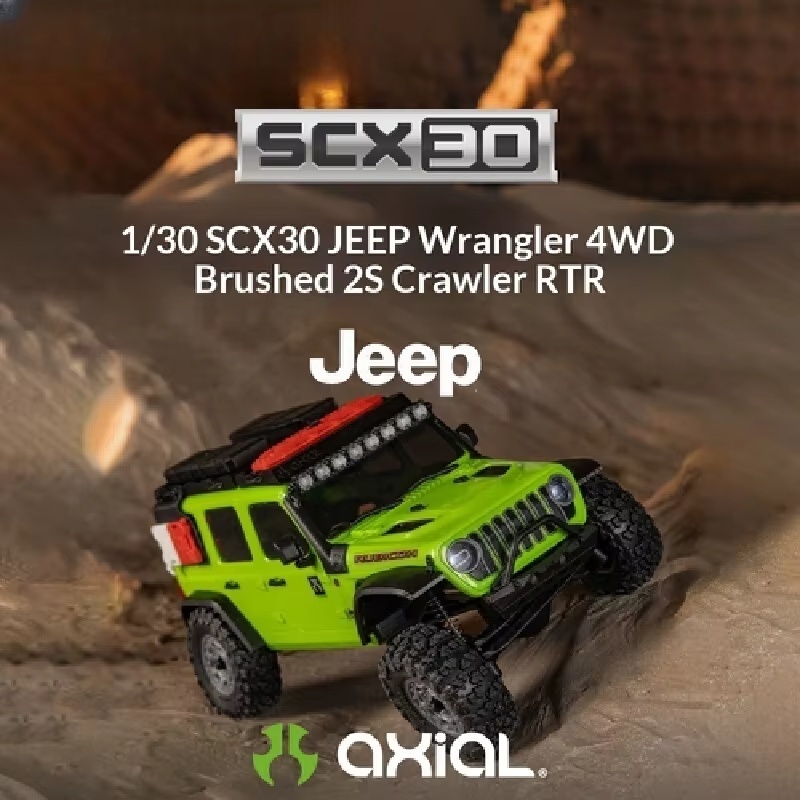 AXIAL 1/30 SCX30 Jeep Wrangler - Rc Hobby Jeep Wrangler recensie en prijs