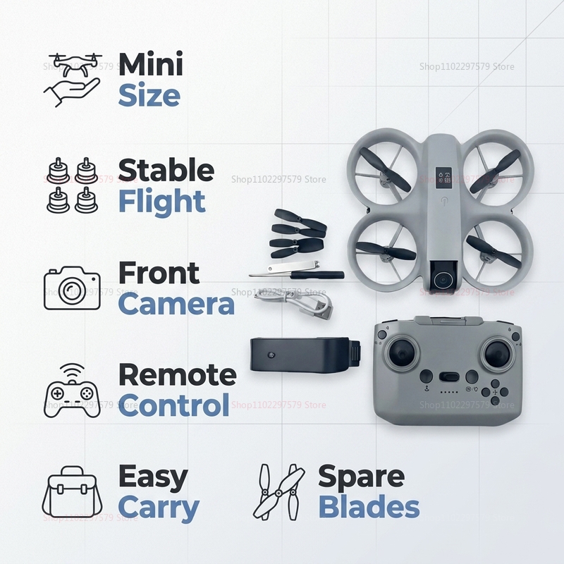 Mini Drone met 8K HD Camera FP - Hobby Rc Quadcopters recensie en prijs