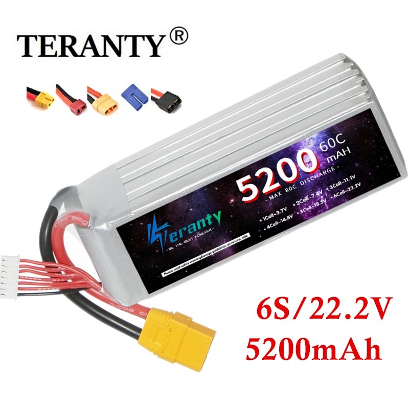 6S 5200Mah Lipo Batterij 22.2V - Rc Hobby Model recensie en prijs