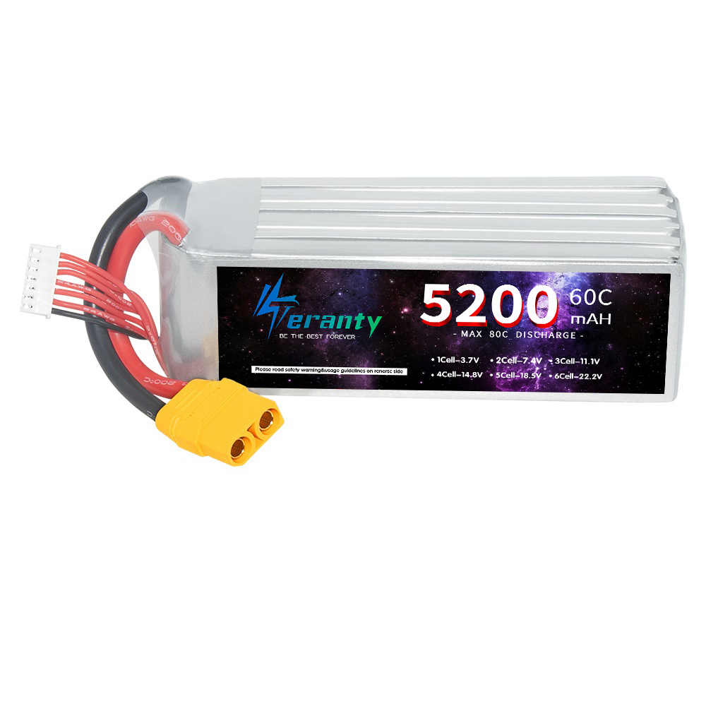 6S 5200Mah Lipo Batterij 22.2V - Rc Hobby Model recensie en prijs
