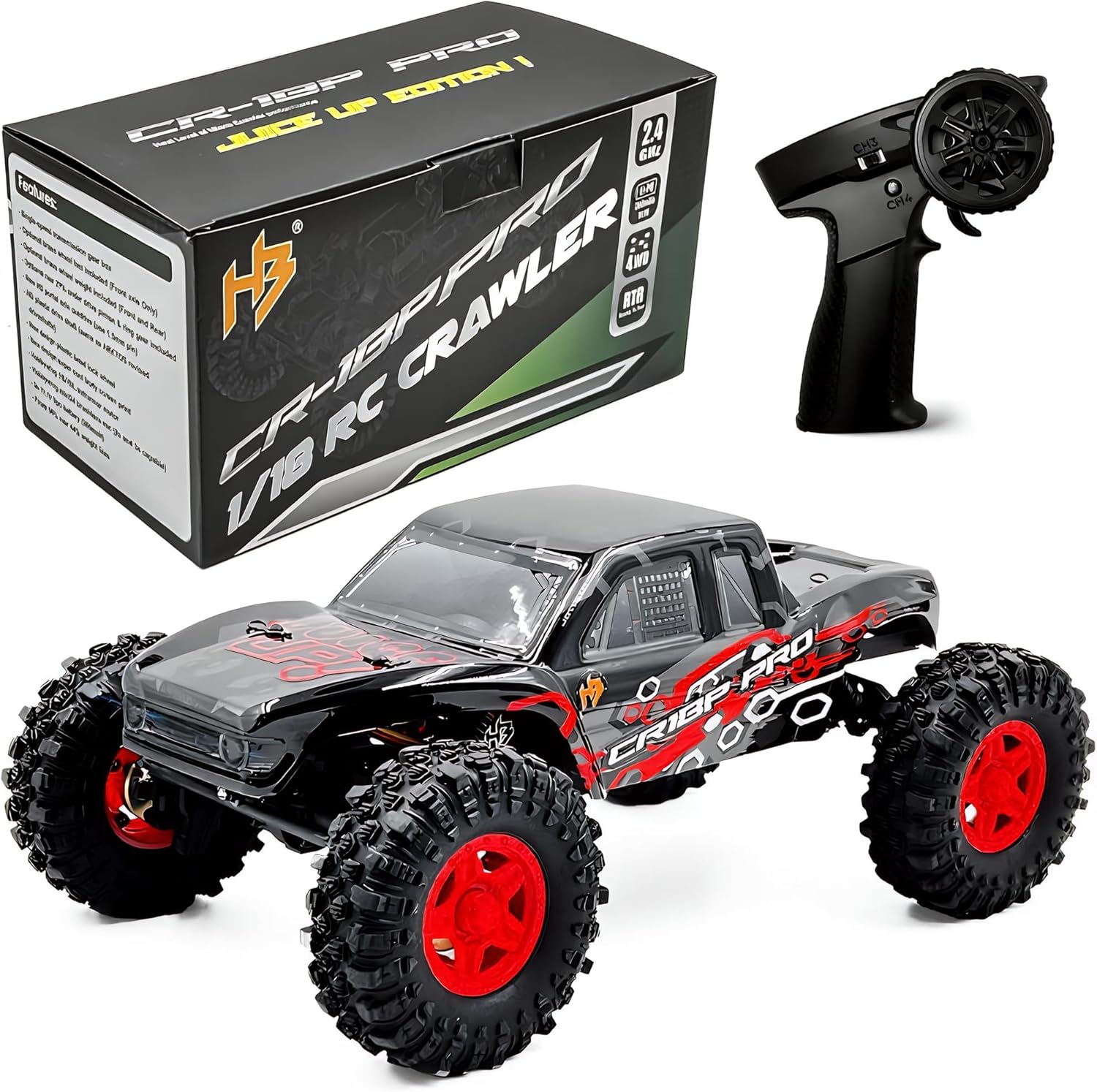 HobbyPlus 1/18 RC Crawler - CR - Rc Hobby Plus recensie en prijs