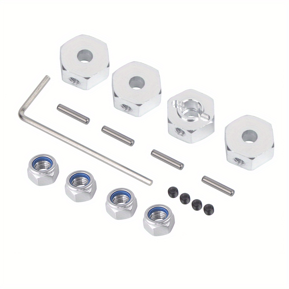 Aluminium 12mm wielhexnaven aa - Wheel Hex Adapter recensie en prijs