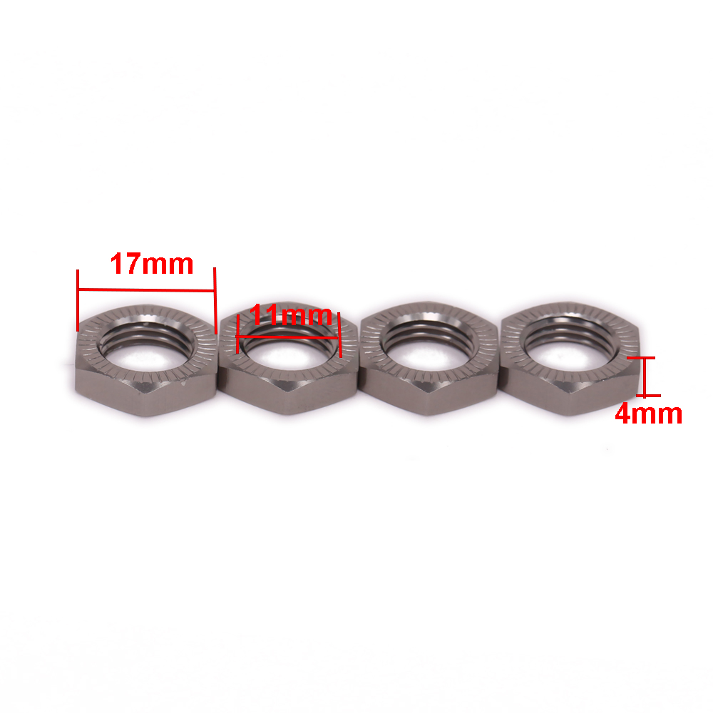 4Pcs M17 17Mm Wiel Hex Adapter - Rc Hobby Nut recensie en prijs