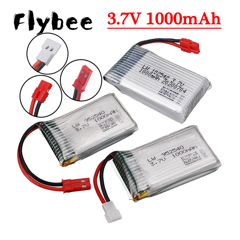 3.7V 1000mAh Lipo-batterij voo - Hobby Rc Quadcopters recensie en prijs