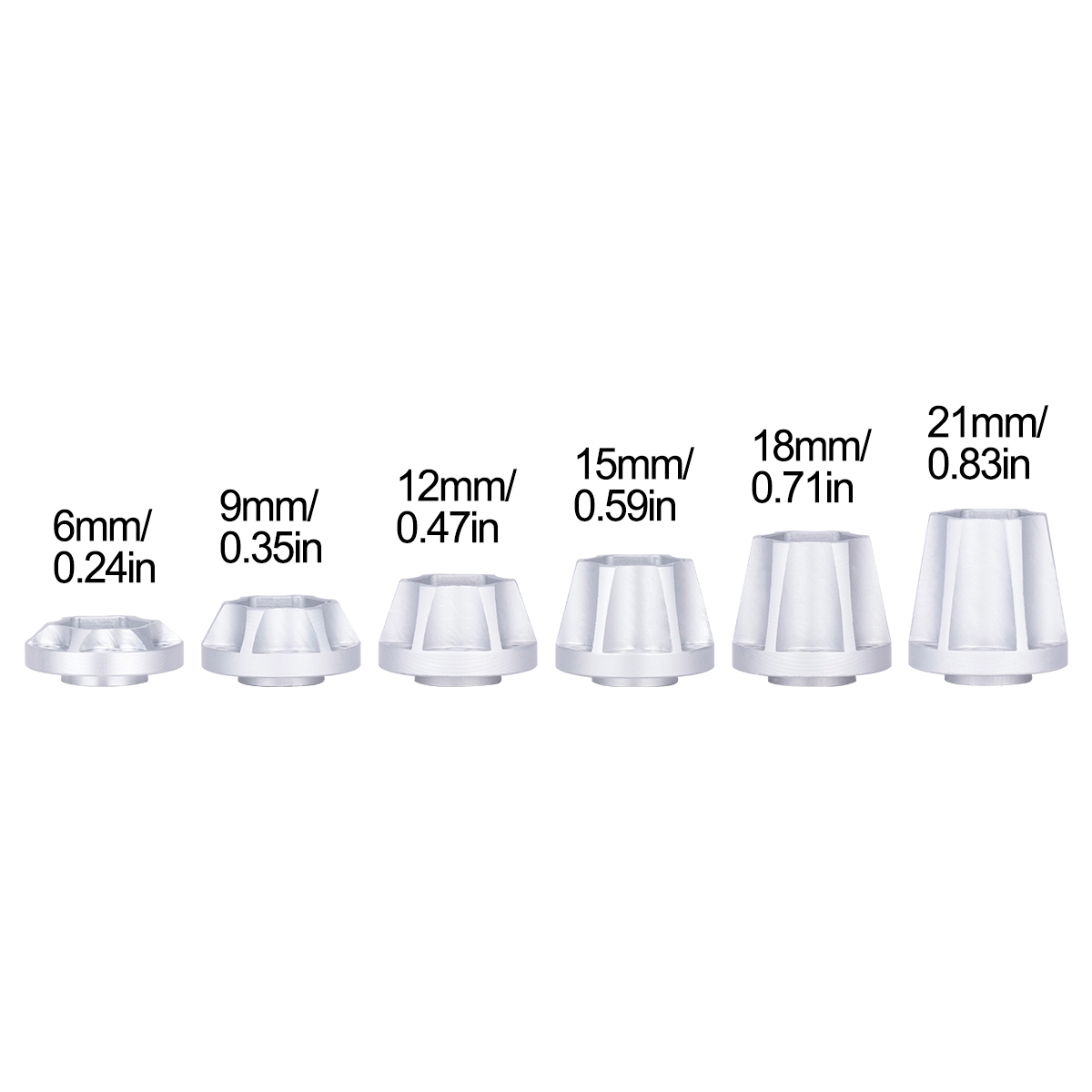 Aluminium Wiel Hex Hub 6/9/12/ - Wheel Hex Adapter recensie en prijs