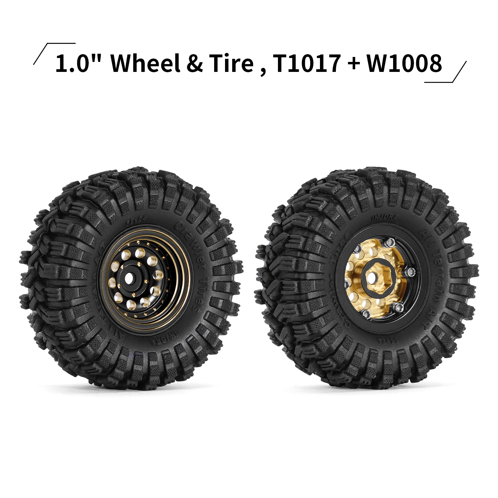 INJORA Zwarte Coating Messing  - Wheel Hex Adapter recensie en prijs