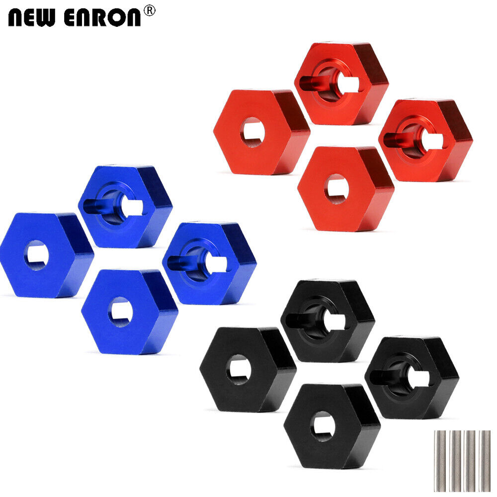Rood/blauw/zwart aluminium 606 - Wheel Hex Adapter recensie en prijs