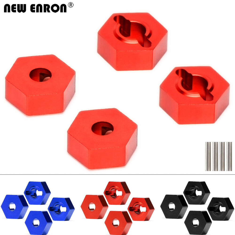 Rood/blauw/zwart aluminium 606 - Wheel Hex Adapter recensie en prijs