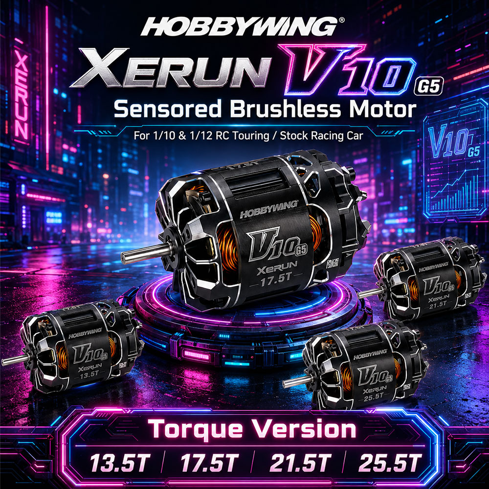 HOBBYWING XERUN V10 G5 Standaa - Rc Hobby Grade Plane recensie en prijs
